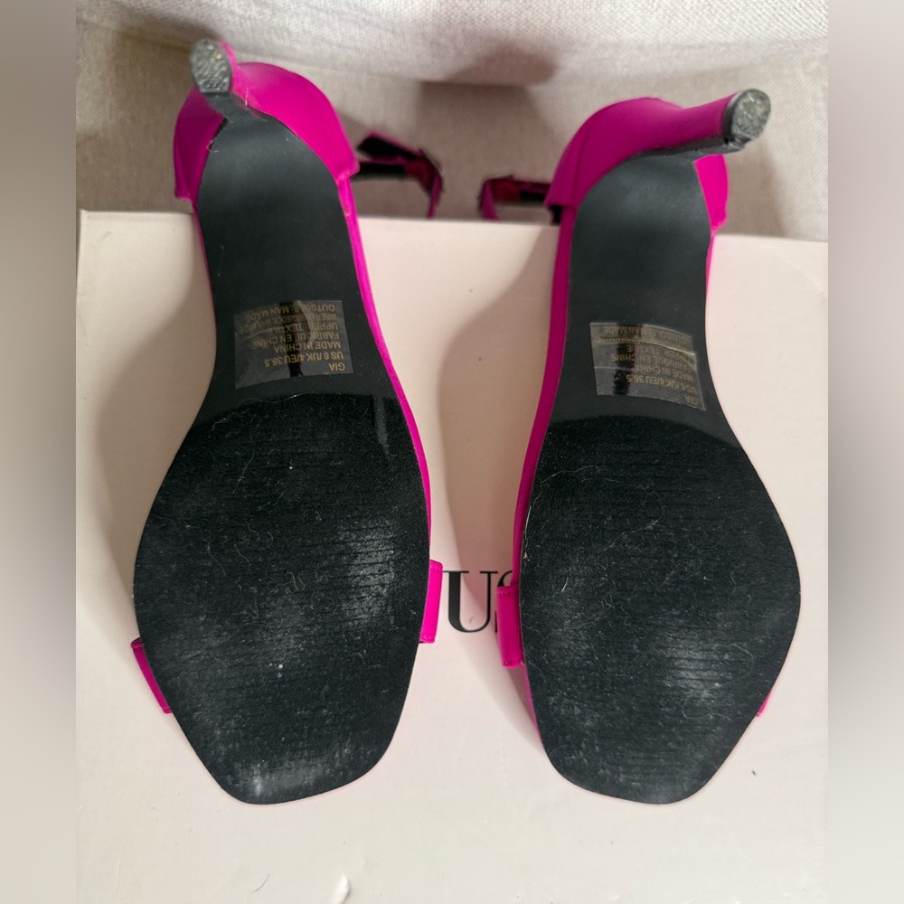 JustFab Dress Sandals – Gia (Berry), Size 6 – Good Condition - Picture 10 of 10